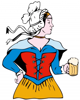 Mujer cerveza