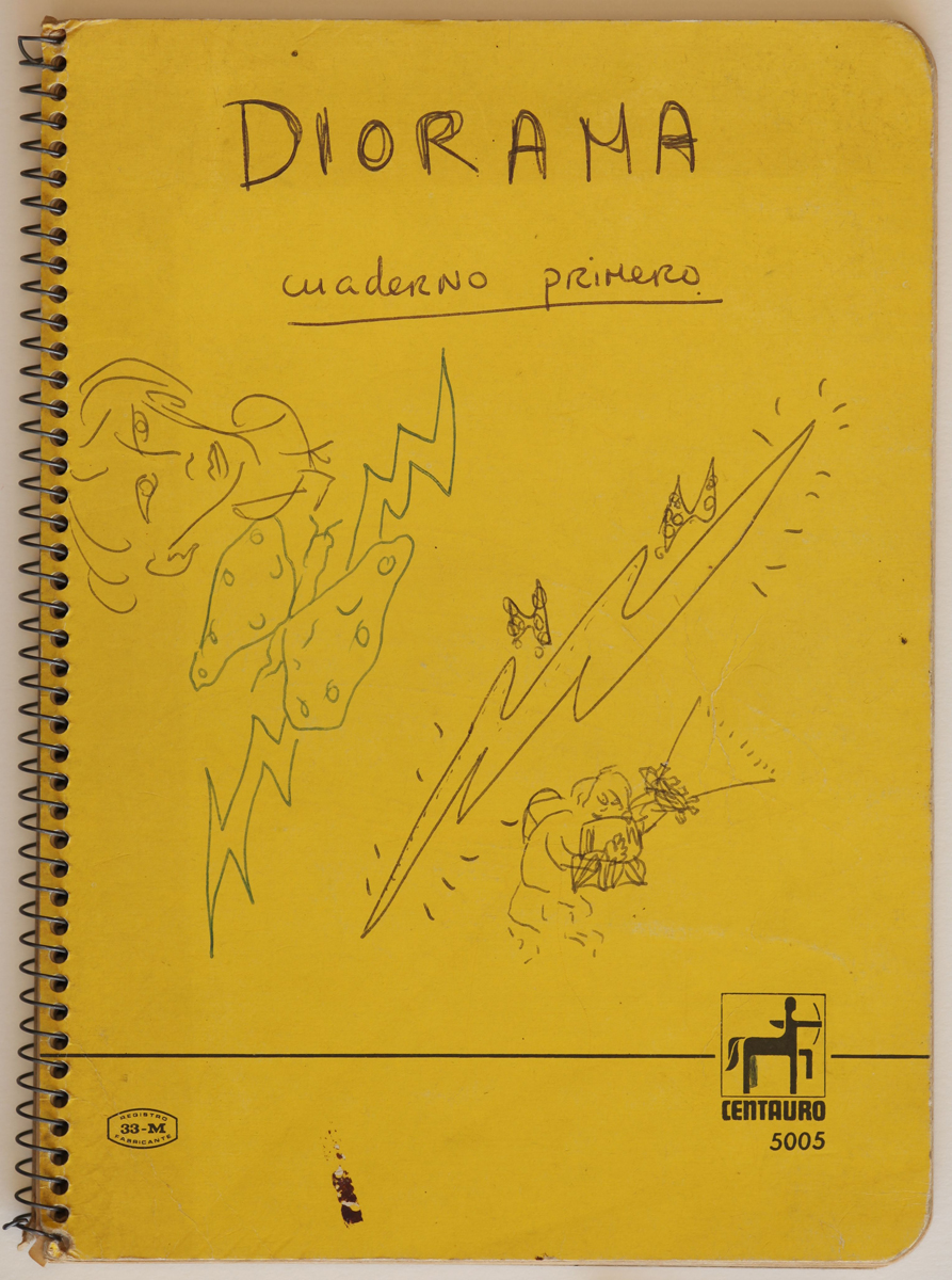 Diorama / cuaderno primero  Manuscrit inèdit de Roberto Bolaño Arxiu 23 – 115 © Hereus de Roberto Bolaño 