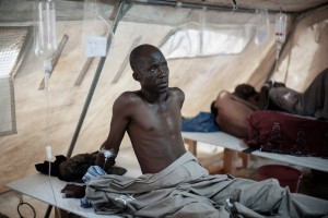 Desde el pasado enero, los Centros de Tratamiento de Cólera de MSF han recibido 2.578 pacientes La higiene es fundamental para combatir esta epidemia. © Luca Sola/MSF