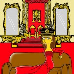 Queen Letizia Ortiz Spain King Felipe VI Simpsonized The Royal Palace Madrid Art Cartoon Pop Icon Best Look Celebrity Style Fashion Royal Artist aleXsandro Palombo Humor Chic 1a2 Web