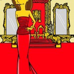 Queen Letizia Ortiz Spain King Felipe VI Simpsonized The Royal Palace Madrid Art Cartoon Pop Icon Best Look Celebrity Style Fashion Royal Artist aleXsandro Palombo Humor Chic 33 Web