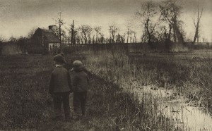 Peter Henry Emerson - "A Toad in the Path - An Early Spring in Norfolk", 1888