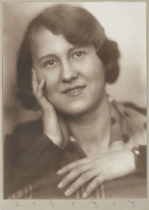 Olga Wlassics, Viena, 1933. Foto: Anton Josef Trčka