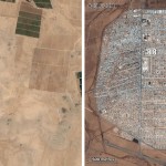 Campo de refugiados de Zaatari, antes y después