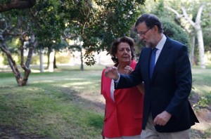 Rajoy con Barberá