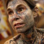 Guinness World Records' "Most Tattooed Woman" Visits Book Expo America