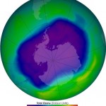 El agujero de la capa de ozono se encoge
